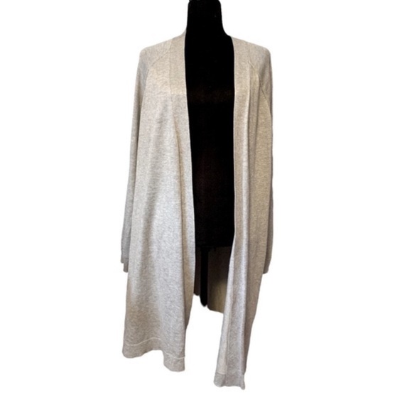 Grey Knit Sweater with Side Slits - Picture 4 of 8